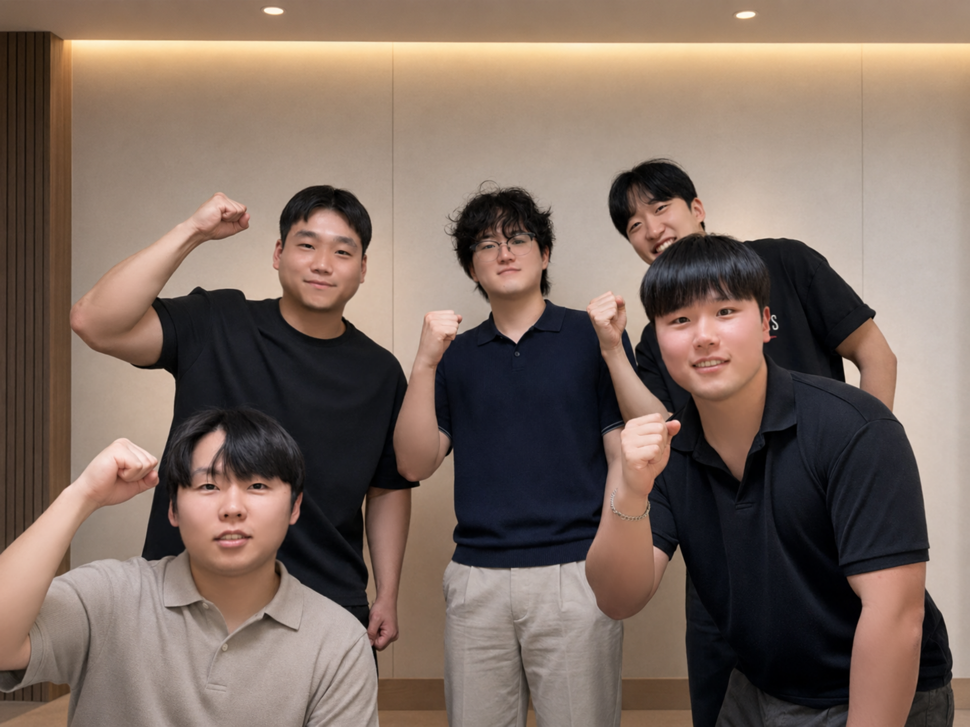 프러쉬 스튜디오 팀 단체 사진